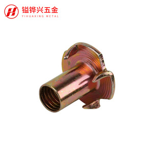 Yihuaxing Metal Four Jaw Nut <b>Iron</b> Furniture Connector Polished Durable YHX 1402 - Product Image 4