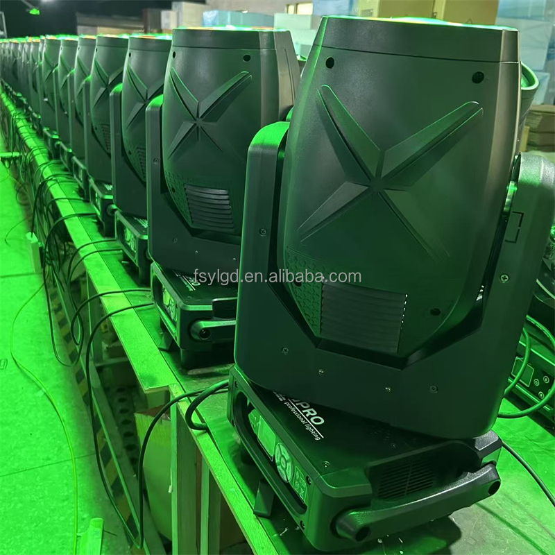 Sharpy 14r 295w Beam Moving Head Stage Light Double Prism Dmx Control for Banquet Hall Night Clubs Dj Disco Luzes Do Palco