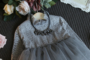 ชุดเดรสเด็กแบบใหม่ปี 2017 ลายพิมพ์น่ารัก สไตล์หรูหรา สำหรับงานปาร์ตี้  ผู้ผลิตเสื้อผ้าเด็ก - Product Image 5