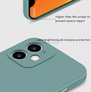 Accessoires de téléphone portable pour <span class=keywords><strong>iphone</strong></span> 14 13, coque en Silicone souple de Protection d'appareil photo pour <span class=keywords><strong>iPhone</strong></span> 11 <span class=keywords><strong>12</strong></span> Pro max mini 8 - Product Image 2