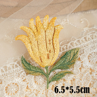 Patch brodé de cactus de haute qualité à thermocoller, petits patchs brodés personnalisés pour le soutien des plantes