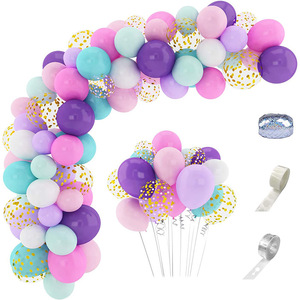 Ballons sur le thème des <span class=keywords><strong>licorne</strong></span>, 1 ensemble, décoration <span class=keywords><strong>de</strong></span> fête d'anniversaire, en chaîne, meilleure vente - Product Image 2