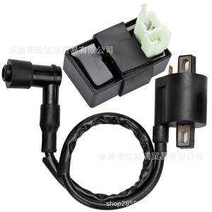 หม้อแปลงไฟฟ้าแรงสูง ZhenNirui สำหรับ CG125 250CC อะไหล่รถมอเตอร์ไซค์วิบาก พลาสติกสีดำ - Product Image 5