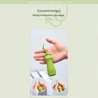 Lampe torche portable rechargeable, lampe LED porte-clés en forme de brocoli, veilleuse en silicone personnalisable pour enfants