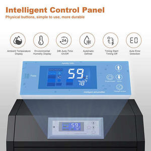 Nouveau <span class=keywords><strong>déshumidificateur</strong></span> 138L 220V portable, machine de séchage <span class=keywords><strong>d</strong></span>'<span class=keywords><strong>air</strong></span> intelligente, <span class=keywords><strong>déshumidificateur</strong></span> industriel avec grandes roues et minuterie pour restaurant - Product Image 2