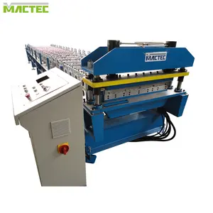 Manufacturing Ceramic Tile Plate Trapezoid Roof Panel Roll Forming Machine
