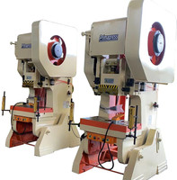 J23-63T C cadre ouvert retour excentrique moteur machine de presse/Aluminium Foil container making poinçonnage machine