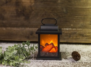 Lanterne décorative LED chaude en forme de cercle en plastique populaire et nouvelle pour la maison, pour Noël et les fêtes, alimentée par piles - Product Image 3