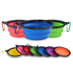 <span class=keywords><strong>Chien</strong></span> et chat bol pliant animal de compagnie silicone voyage extérieur portable crochet eau potable alimentation <span class=keywords><strong>anti</strong></span>-suffocation bol de nourriture lente - Product Image 6