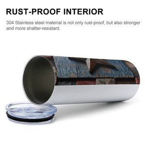Dual Use <b>Hot</b> Cold 20oz Straight Car Tumbler Double Wall Stainless Steel Custom Pattern Wholesale - Product Image 6