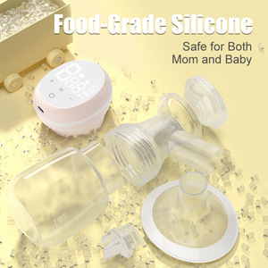 Tiralatte Elettrico Senza Fili per Ospedale, Nuovo, Economico, con Accessori <span class=keywords><strong>in</strong></span> <span class=keywords><strong>Silicone</strong></span> per l'Allattamento - Product Image 4
