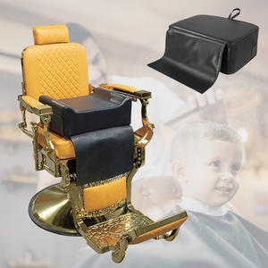 Toptan çocuk hakiki deri <span class=keywords><strong>Salon</strong></span> yükseltici koltuk saç kesim yastık Styling sandalye berber dükkanı Modern tasarım güzellik - Product Image 1
