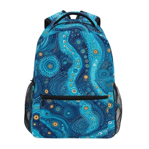 Unisex Aboriginal Tribal Outdoor <b>Children</b> <b>Backpack</b> Custom Print Waterproof Casual Sports Travel Student School Bag for Girls - Product Image 1