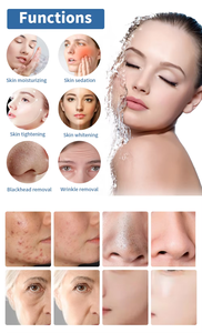 Dispositivo de belleza Hydra 11 en 1, máquina Facial de pie, puntas hidratantes profundas iluminadoras exfoliantes para cuerpo, manos y ojos - Product Image 5