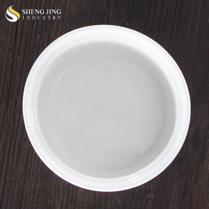 Haute qualité brillant blanc en céramique Mini gâteau bol rayé <span class=keywords><strong>porcelaine</strong></span> cuisson pouding bol pour mariage fête Restaurant <span class=keywords><strong>soufflé</strong></span> <span class=keywords><strong>moule</strong></span> - Product Image 5