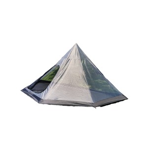 Tente d'été Demi-maille intérieure Pyramide <span class=keywords><strong>Tipi</strong></span> Hot Canopy Outdoor Polyester Backpacking Camping Mosquito Net - Product Image 5