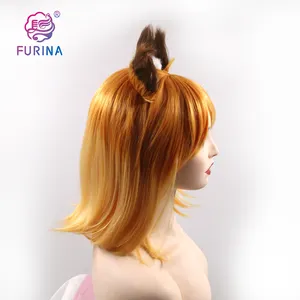 cheap synthetic cosplay wigs making machine short wigs high quality good feedback from women