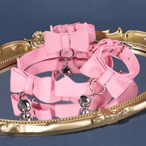 Set de Bondage Scarletsin C-32-<span class=keywords><strong>3</strong></span> SM, Juego de Cuatro Piezas con Esposas y Collar, Estilo Dulce y Femenino, Dispositivo de Disciplina y Tortura - Product Image 5