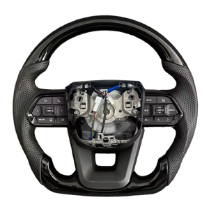 Volante Negro Piano para <span class=keywords><strong>Lexus</strong></span> <span class=keywords><strong>LC</strong></span> <span class=keywords><strong>500</strong></span> 500h 2016-2026, Mejora Interior, Volante Personalizado de Fibra de Carbono - Product Image 6