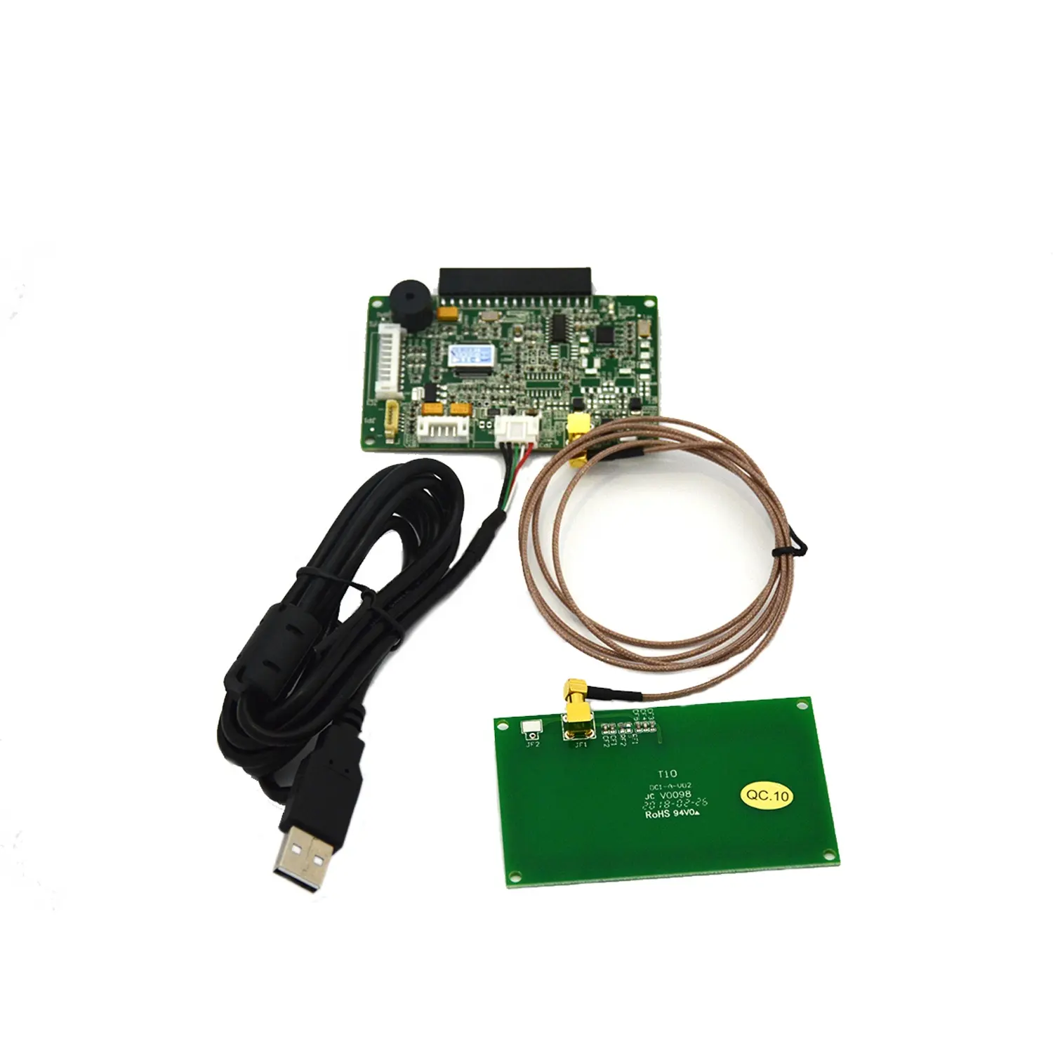 13.56mhz 2 PSAM RS232 / USB RFID POS Access Control Reader EMV NFC Module HCC-T10-DC1