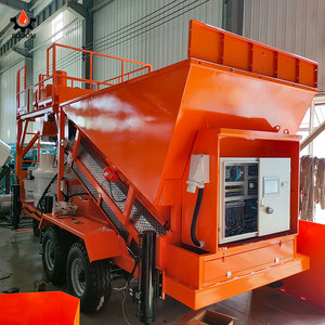 Planta Mezcladora de Concreto Móvil Pequeña Totalmente Automática, Planta Dosificadora de Concreto de Pequeña Capacidad, Mezcladora de Concreto Planetaria - Product Image 6