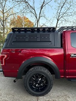 Toldo/Capota de Aluminio Reforzado Impermeable para Camioneta Pickup 4x4 Negra, Compatible con Dodge RAM 1500 2026 de 5.7 pies
