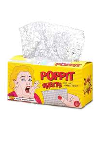 <span class=keywords><strong>Poppit</strong></span> Sheets Fidget Toy Bubble Wrap Porte-clés anti-stress sensoriel pour enfants et adultes, soulagement de l'anxiété portable - Product Image 2