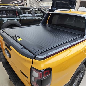 4X4 accessoires camion Tonneau couverture pour Ford Ranger étanche Anti rétractable rouleau couverture personnalisé <span class=keywords><strong>sapin</strong></span> pick-up camion Auto pièces - Product Image 2