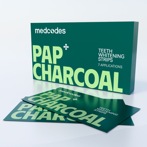 Tiras negras de etiqueta privada Tiras blanqueadoras de dientes Blanqueadoras Sabores Pap Tiras blanqueadoras de dientes de carbón - Product Image 6
