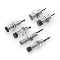 Sakelar Sensor jarak Sensor logam induktif silinder Flush jarak dekat TLF18-08PO-E2 AKUSENSE
