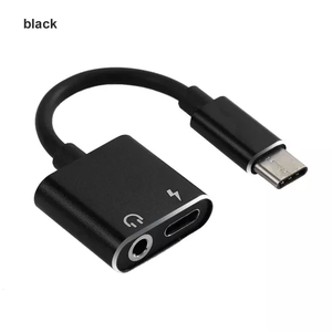Doonjiey สายชาร์จ2 In 1 USB Type C เป็นแจ็คหูฟัง<span class=keywords><strong>3.5</strong></span>ถึง Usb3.1มม.,ตัวแยกสายหูฟังแบบ2 In 1อะแดปเตอร์<span class=keywords><strong>3.5</strong></span>มม. - Product Image 2