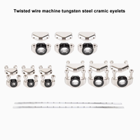 Guide-fil pour machine à tordre 650, œillet en céramique de zircone, siège métallique intérieur 100*100*100, poli miroir Ra 0.1 HRA88 SenGuang pour