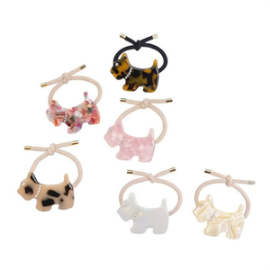 Coletero Angelina con dije de perro con diamantes de imitación para mujeres y niñas 48279 - Product Image 1