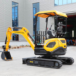 Commercio all'ingrosso 2.6 Ton multifunzione Mini escavatore Diesel EPA compatto movimento terra scavatore nuovo idraulico escavatore cingolato - Product Image 1