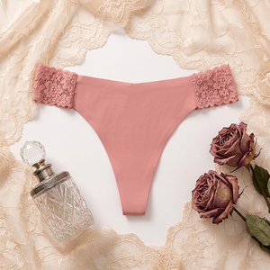 Tangas sin Costuras para Mujer, Color Sólido, Suaves y Elásticas, de Cintura Baja, Ropa Interior Transpirable, para Deporte o Uso Diario, Venta al Por Mayor - Product Image 4
