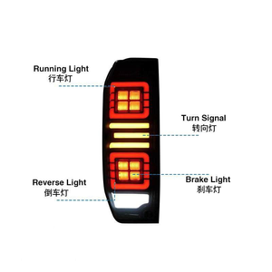 Nuevo Conjunto de Luces Traseras LED para Land Cruiser LC70 LC71 LC78 2007-2023, Reemplazo de Lámparas Traseras, Actualización, 1 Año de Garantía - Product Image 6