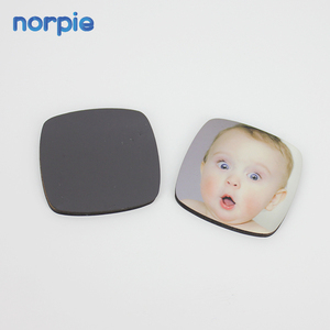 Tùy Chỉnh In Quảng Cáo Thăng Hoa Gỗ Trống Vuông Nam Châm Tủ Lạnh - Product Image 3