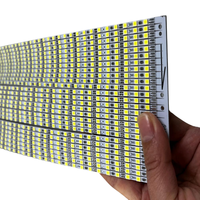 Bande lumineuse LED personnalisée de 3 mm, 4 mm, 5 mm, 6 mm de large, tube lumineux LED, circuit imprimé pour boîte lumineuse publicitaire