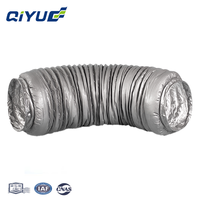 Tuyaux flexibles insonorisés et conduits de ventilation pour systèmes d'air frais, ventilateurs d'extraction et tuyaux anti-bruit en feuille d'aluminium