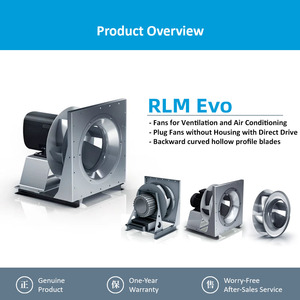 ZIEHL-ABEGG GR22M-2DK.1B.1R 230V 190W 2740RPM 500PA AC Centrifugal <b>Fan</b> For Material Handling And Conveying Systems - Product Image 6