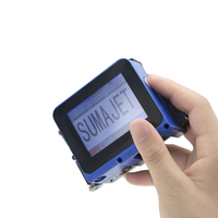 Impresora de Inyección de Tinta Portátil Inteligente para Imprimir Fecha de Producción, Código de Barras, Código QR en Bolsas de Embalaje, Cajas de Cartón Pequeñas, Multi-idioma