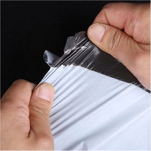 Affordable Plastic Mailing <b>Bags</b> with Handle Lightweight Strong <b>for</b> E Commerce <b>Clothing</b> Parcels - Product Image 5