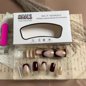 BZ1594 <span class=keywords><strong>Uñas</strong></span> Postizas, Producto de Belleza, Diseño Africano, Suministros <span class=keywords><strong>para</strong></span> Arte de <span class=keywords><strong>Uñas</strong></span>, Mayoristas Profesionales, Patrón Tribal - Product Image 2