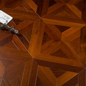 Suelo de Madera Multicapa Merbau T&G de 15mm 20mm, Grado ABCD, Prensado en Caliente, Bajo Mantenimiento, Certificado RoHS y FSC, para Hoteles de Lujo - Product Image 1