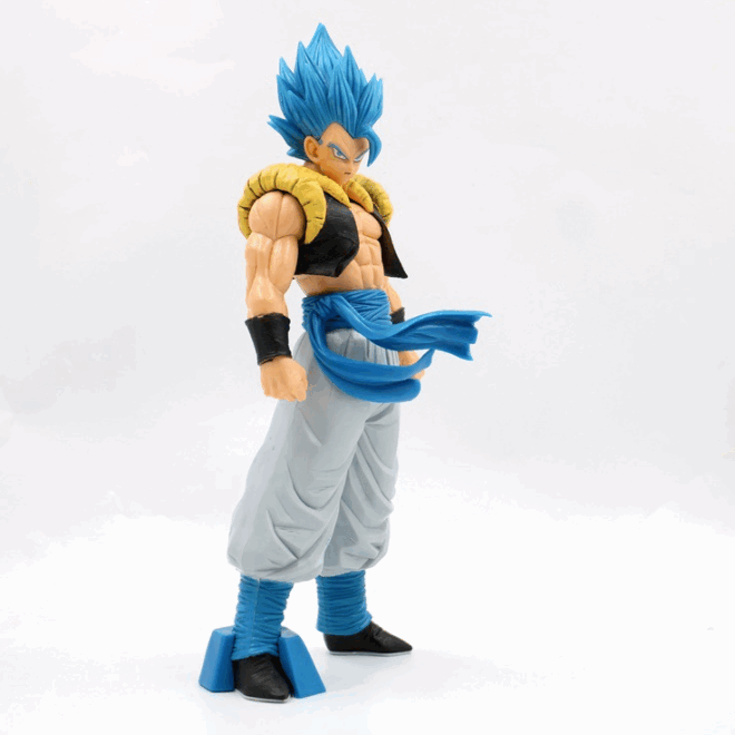 С хорошим спросом и высоким качеством фигурки Dragon Ball синие волосы Гоку Вегета Gogeta фигурка модель игрушки в штучной упаковке