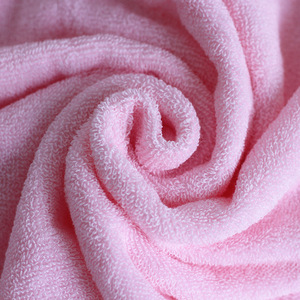 Serviette de bain Xinshang 70x140 cm en coton à carreaux rose, serviette rectangulaire pour la maison, cadeau - Product Image 1