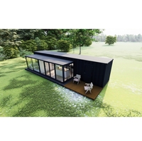 Maisons conteneurs extensibles de luxe de 40 pieds, maisons conteneurs d'expédition