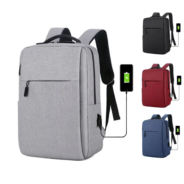 Promotion 15.6 inch travel student rucksack customize laptop backpack with logo