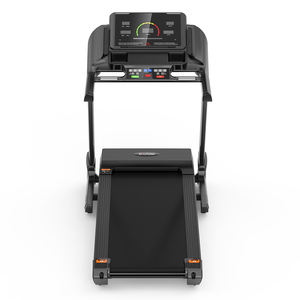 Tapis roulant domestique avec écran LED, moteur silencieux sans balais <span class=keywords><strong>de</strong></span> 4,0 HP, inclinaison automatique <span class=keywords><strong>à</strong></span> 20 niveaux, bande <span class=keywords><strong>de</strong></span> <span class=keywords><strong>course</strong></span> extra large pour l'entraînement physique <span class=keywords><strong>à</strong></span> domicile - Product Image 2