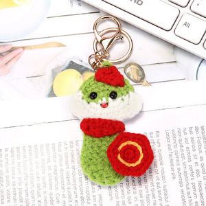 <span class=keywords><strong>Mini</strong></span> Amigurumis maglieria animale bambola cinese segno zodiacale giocattoli portachiavi porco mucca uncinetto <span class=keywords><strong>borse</strong></span> portachiavi accessori fatti a mano - Product Image 5
